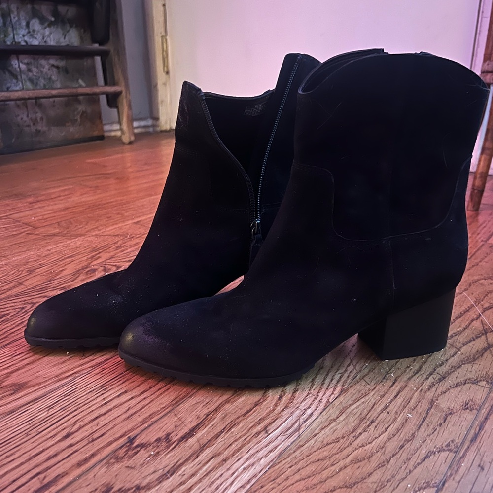 Vionic Black Ankle Boots